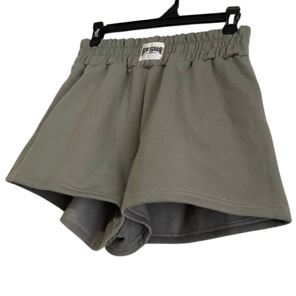 2 for $15 SHEIN EZWear Wide Elastic Waist Patch Track Shorts New Without Tag - Picture 4 of 13